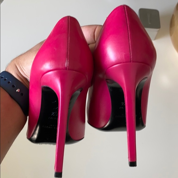Saint Laurent Fuchsia Pumps 36.5 - Picture 3 of 6